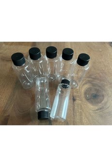 Airbrush Tattoo 100 Ml 10 Adet Sert Plastik Boya Kabı Seti