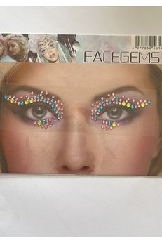 Airbrush Tattoo Face Gems Yüz Süsleme Taşı Vücut Kristali Model 26