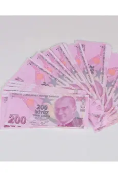 İRHANLAR Geçersiz Şaka Düğün Parası 200 TL Sah Para 100 Adet Oyun Parası Dış Çekimlere Özel 1 Deste