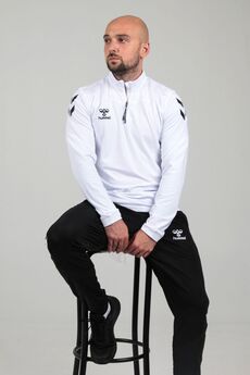 Hummel Oregon Antrenman Eşofman Üstü Beyaz