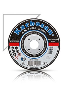 KARBOSAN Metal Kesici Taş 115 Nk - 115x3.22 - 5 Adet