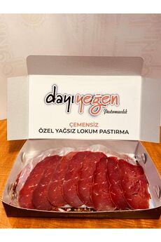 DayıYeğen Dayı Yeğen Çemensiz Özel Yağsız Pastırma 500 gr Doğal - Kayseri