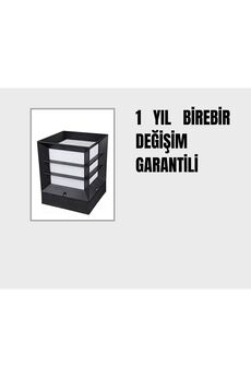 sekizgen led Kare Izgaralı Küp Dekoratif Bahçe Aydınlatma Armatürü