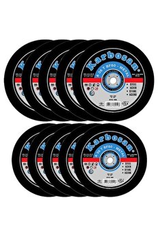 KARBOSAN 115x3.0x22.23 Metal Kesme Taşı Kalın 10 Adet