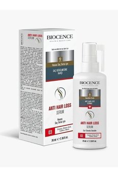 Biocence Anti-Hair Loss Serum Yıpranmış, Dökülen, Geç Uzayan Saçlar İçin Dökülme Karşıtı Serum 70Ml