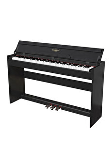 Marci̇a Mk-800 Bk Di̇ji̇tal Konsol Pi̇yano (Tuş Hassasi̇yetli̇, 88 Tuşlu, Kapaklı)