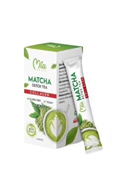 Mia For Life Matcha Çilek Aromalı Detox Burner Form Matcha Çayı 1 Kutu 20 li