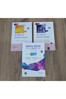 Kutlu Yayınevi̇ Korece Seti̇ - Ender Çağlar Uçak (3 Ki̇tap)