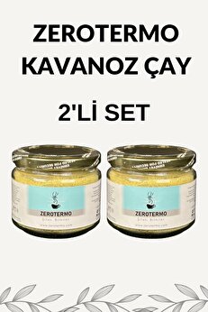 zerovita 90 Günlük Bitkisel Çay 2'li Kavanoz Seti Ile Zindelik