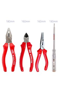 İzeltaş Izeltaş Set 180mm Pense 160mm Yankeskı 160mm Kargaburun 190mm Kotrol Kalemi