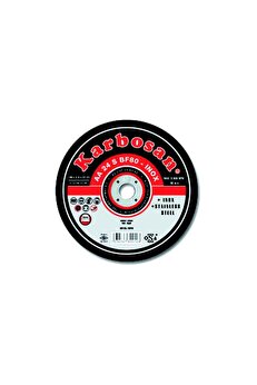 Karbosan Paslanmaz Çeli̇k (Inox) Kesme Di̇ski̇ Aa 54 R Bf80 115X1.0X22.23