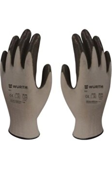 Würth Iş Güvenliği Eldiveni Mekanikçi Siyah 9 3 Adet