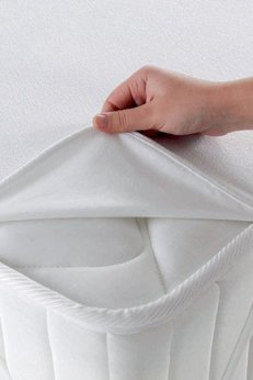 Altın Karma 70X130 Cm Yatak Koruyucu Pamuk Alez Köşe Lastikli Sıvı Geçirmez Yatak Koruyucu Alez