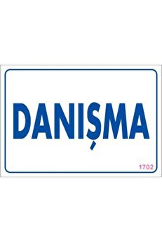Ethab Ti̇caret Danışma Uyarı Levhası 17,5X25 Kod1702