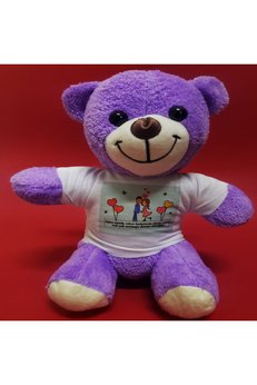 Evimdeyokyok Mutlu Aşıklar Temalı Peluş Ayıcık