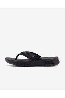 SKECHERS Go Walk Flex Sandal - Splendor Kadın Siyah Parmak Arası Terlik 141404 Bbk