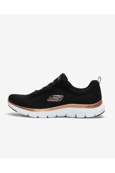 SKECHERS Flex Appeal 4.0 - Brilliant View Kadın Siyah / Pembe Altin Spor Ayakkabı 149303 Bkrg