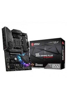 MSI MPG B550 Gamıng Plus Amd B550 Soket AM4 DDR4 4400MHz M.2 ATX Anakart