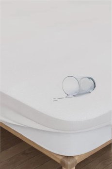 Bebesi 70X120 20 Cm Pamuk Bebek Fitted Alez Sıvı Geçirmez Yatak Koruyucu Alez
