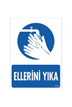 Ethab Ti̇caret Elleri̇ni̇ Yıka Uyarı Levhası 25X35 Kod1250