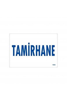 Ethab Ti̇caret Tami̇rhane Uyarı Levhası 17,5X25 Kod1654