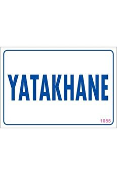 Ethab Ti̇caret Yatakane Levhası 17,5X25 Kod1655