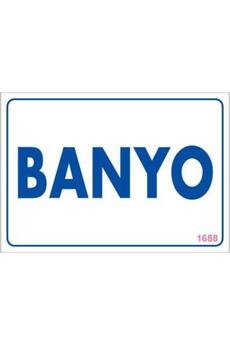 Ethab Ti̇caret Banyo Uyarı Levhası 17,5X25 Kod1688