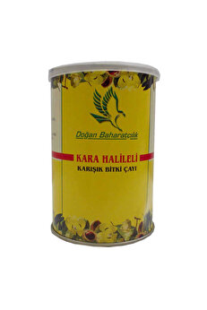 Ethab Ti̇caret Kara Hali̇leli̇ Karışık Sel Çay 100Gr Teneke Kutu