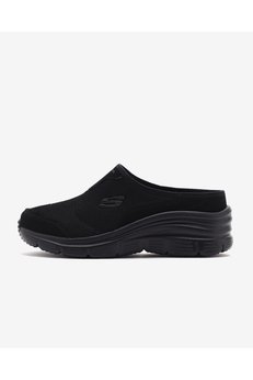 SKECHERS Fashıon FIT Kadın Siyah Arkası Açık Spor Ayakkabı 12714TK BBK