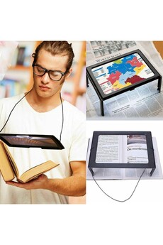 Evimdeyokyok Led Işıklı Kitap Okuma Büyüteç