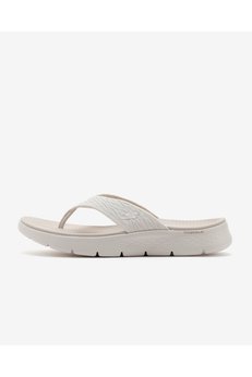 SKECHERS Go Walk Flex Sandal - Splendor Kadın Bej Parmak Arası Terlik 141404 Nat