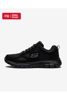 SKECHERS Burns - Agoura Erkek Siyah Spor Ayakkabı 52635 BBK