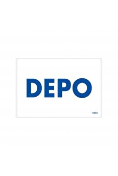 Ethab Ti̇caret Depo Uyarı Levhası 17,5X25 Kod1673