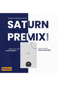 Baykan Saturn Premix 24/28 Kw Yoğuşmalı Kombi