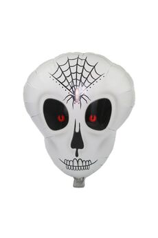 Evimdeyokyok Örümcek Ağ Desenli İskelet Folyo Balon