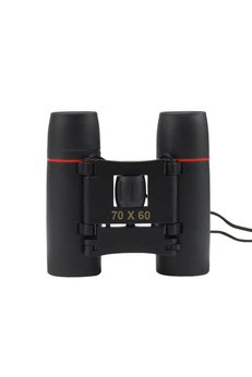 Evimdeyokyok 70X60 Cepte Taşımalı Kauçuk Kaplamalı Mini Dürbün Siyah