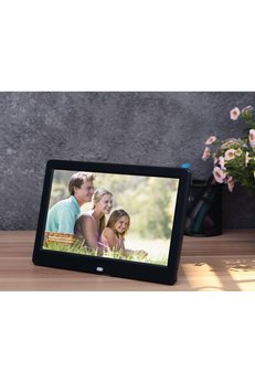 Evimdeyokyok Dijital Fotoğraf Çerçevesi 10.2 İnç Video+Mp3 Kumandalı
