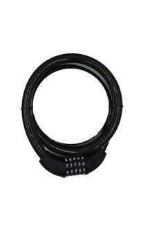 Evimdeyokyok Ym-747 120Cm 20Mm 5 Şifreli Siyah Motorsiklet Kilidi