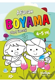İthaki̇ Yayınları Afacan Boyama Okul Öncesi̇ 4-5 Yaş