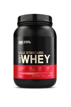 ON Optimum Nutrition 100% Whey Gold Standard Çilek Aromalı 899g 29 Servis Yüksek Protein Tozu