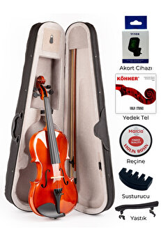 Marci̇a 4/4 Tam Boy Keman Seti̇ (Eksi̇ksi̇z Tam Set)