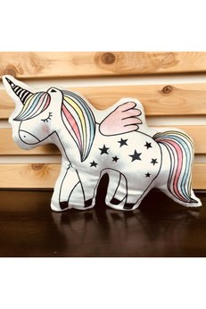 Evimdeyokyok Unicorn Tasarım Yastık