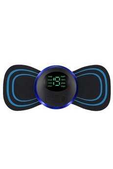 Evimdeyokyok 8 Modlu Mini Şarjlı Lcd Ekran Ems Boyun Omuz Kol Sırt Elektrikli Masaj Bantı Kas Stimülatörü