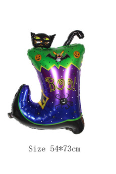 Go İthalat Halloween Çi̇zmeli̇ Kara Kedi̇ Folyo Balon (4457)