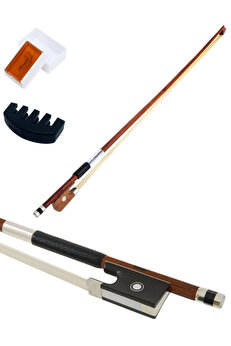 KÖHNER Keman Yayı - Arşe 3/4 Boy (Reçine ve Susturucu Hediyeli!)