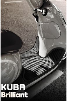 EVACARS Kuba Brilliant Premium Eva Motosiklet Paspası Siyah-siyah