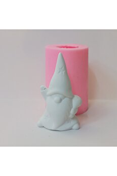 Kalıpcınızburada Yıldızlı Bohçalı Noel Baba Si̇li̇kon Kalıp - K7583