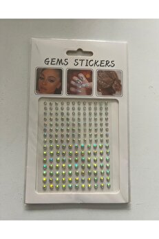 Ai̇rbrush Tattoo Face Gems Asorti̇k Yapışkanlı Yüz Taşı Seti̇