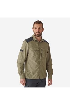 Decathlon Solognac Erkek Uzun Kollu Avcı Gömleği - Yeşil - Avcılık Ve Doğa Gözlemi - 520