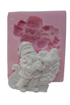 Kalıpcınızburada Kızaklı Noel Baba Si̇li̇kon Kalıp - K571
